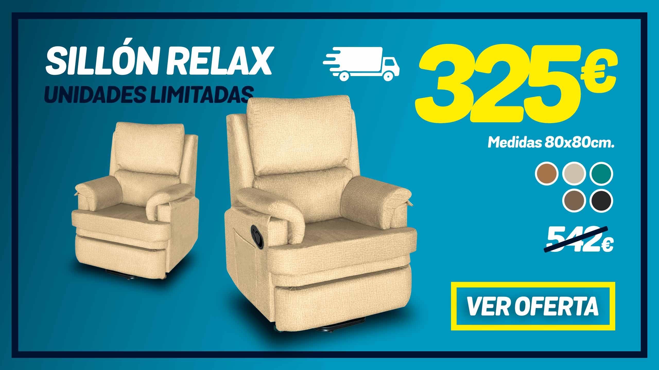 sillon relax manual barato
